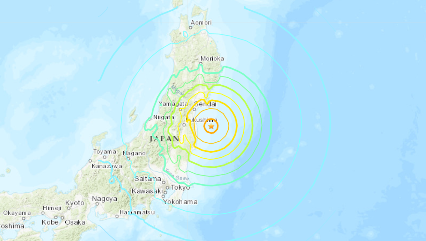 Japan Earthquake Tsunami Warning